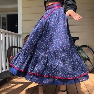 Vintage 1970s Gunne Sax Skirt